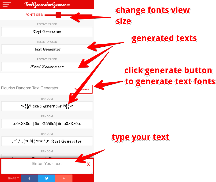 about us text generator